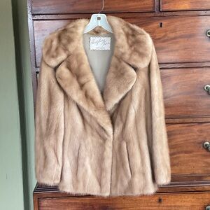 Autumn Haze Mink Jacket